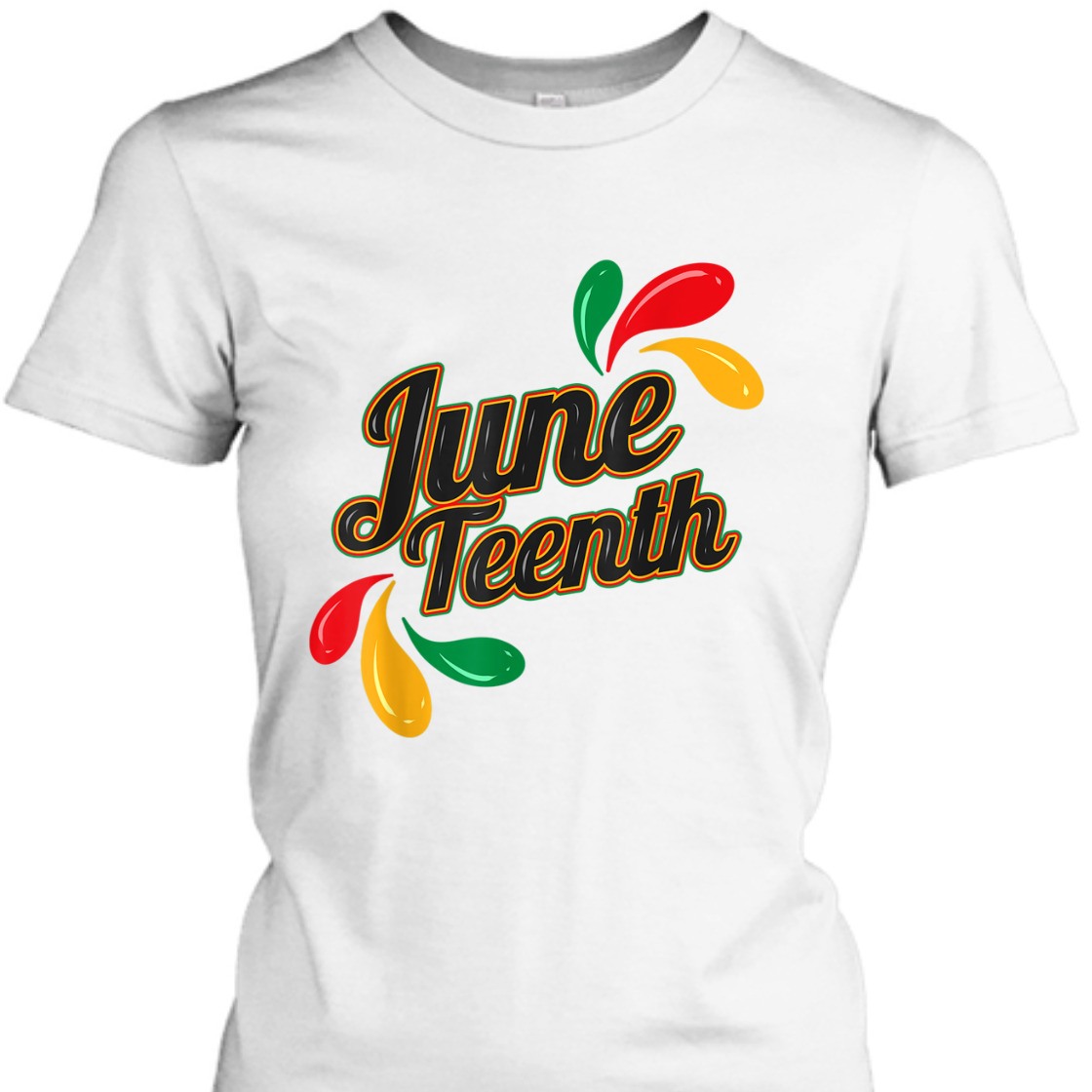 Strong Women Logo For Black History Juneteenth T-Shirt