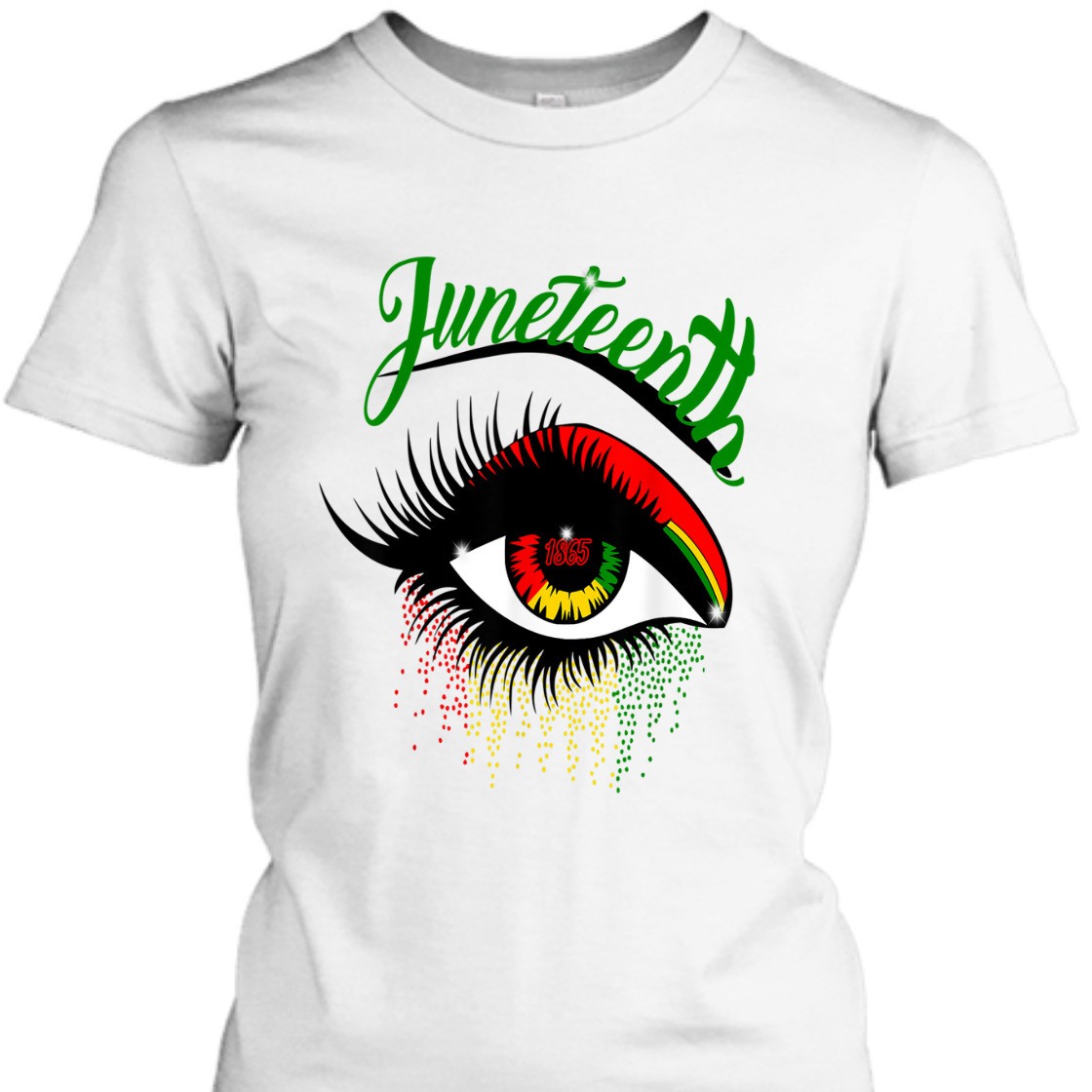 Strong Women Bright Eyes Juneteenth T-Shirt