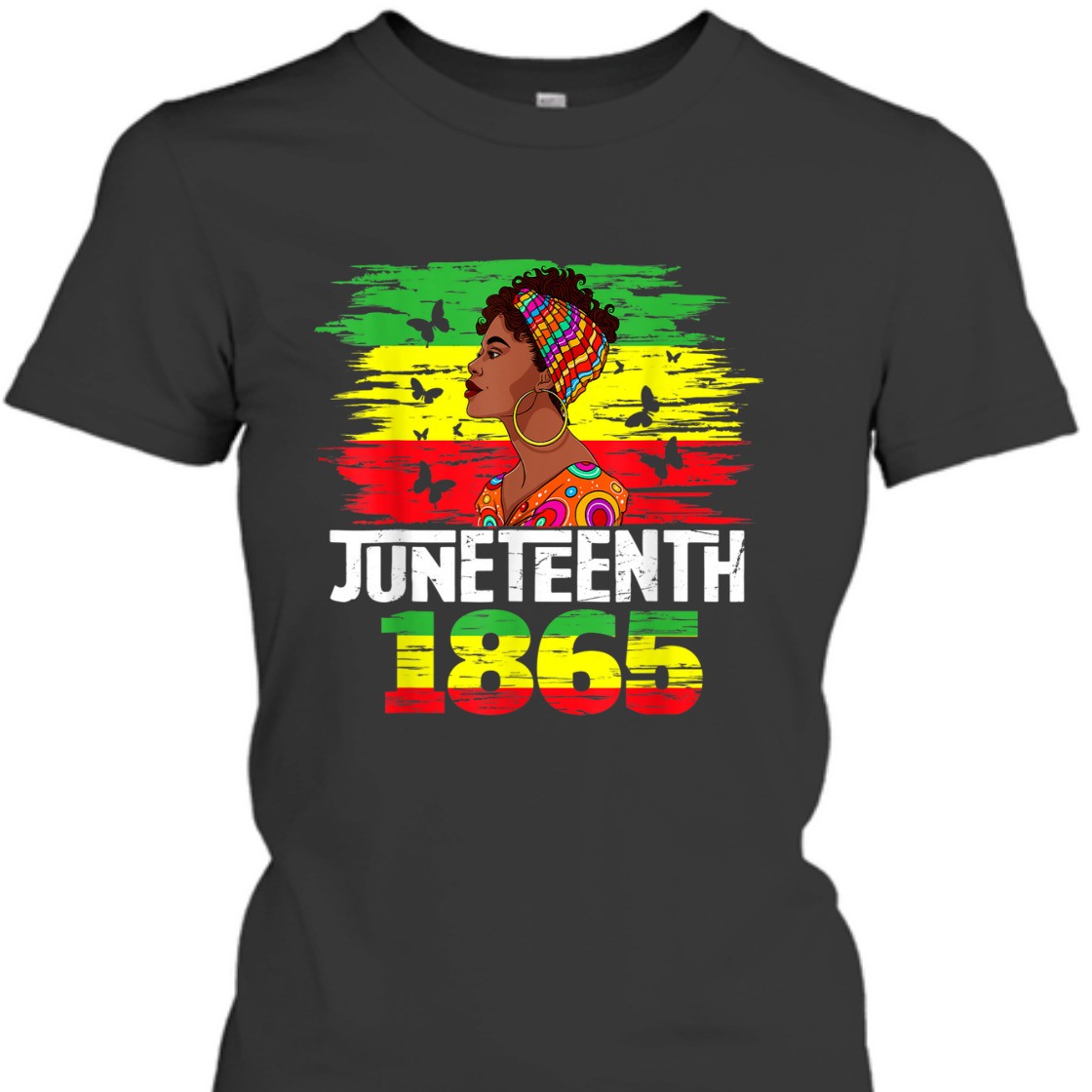 Strong Women Juneteenth 1865 Independence Day Black Pride Black Women T-Shirt