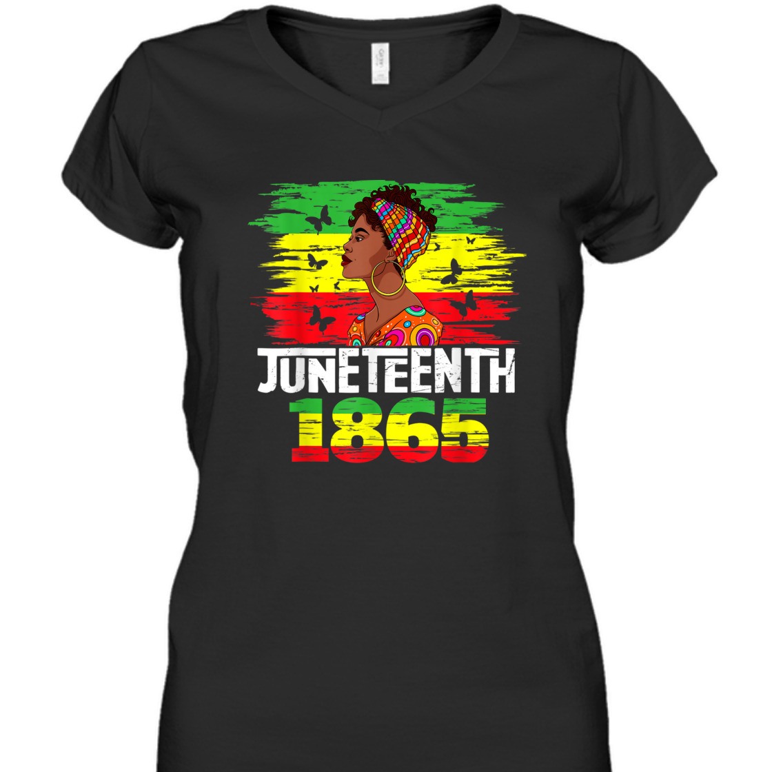 Strong Women Juneteenth 1865 Independence Day Black Pride Black Women T-Shirt