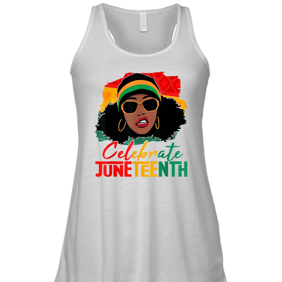 Strong Women Cute Black Messy Bun Girls Kids Juneteenth Celebrating 1865 T-Shirt