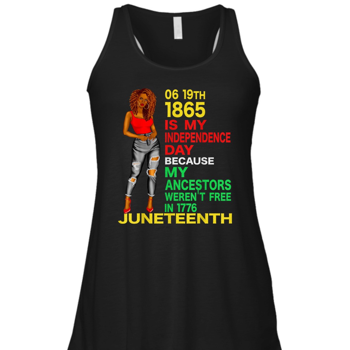 Strong Women Happy Juneteenth Is My Independence Day Free Black Women T-Shirt Strong Women Happy Juneteenth Is My Independence Day Free Black Women T-Shirt