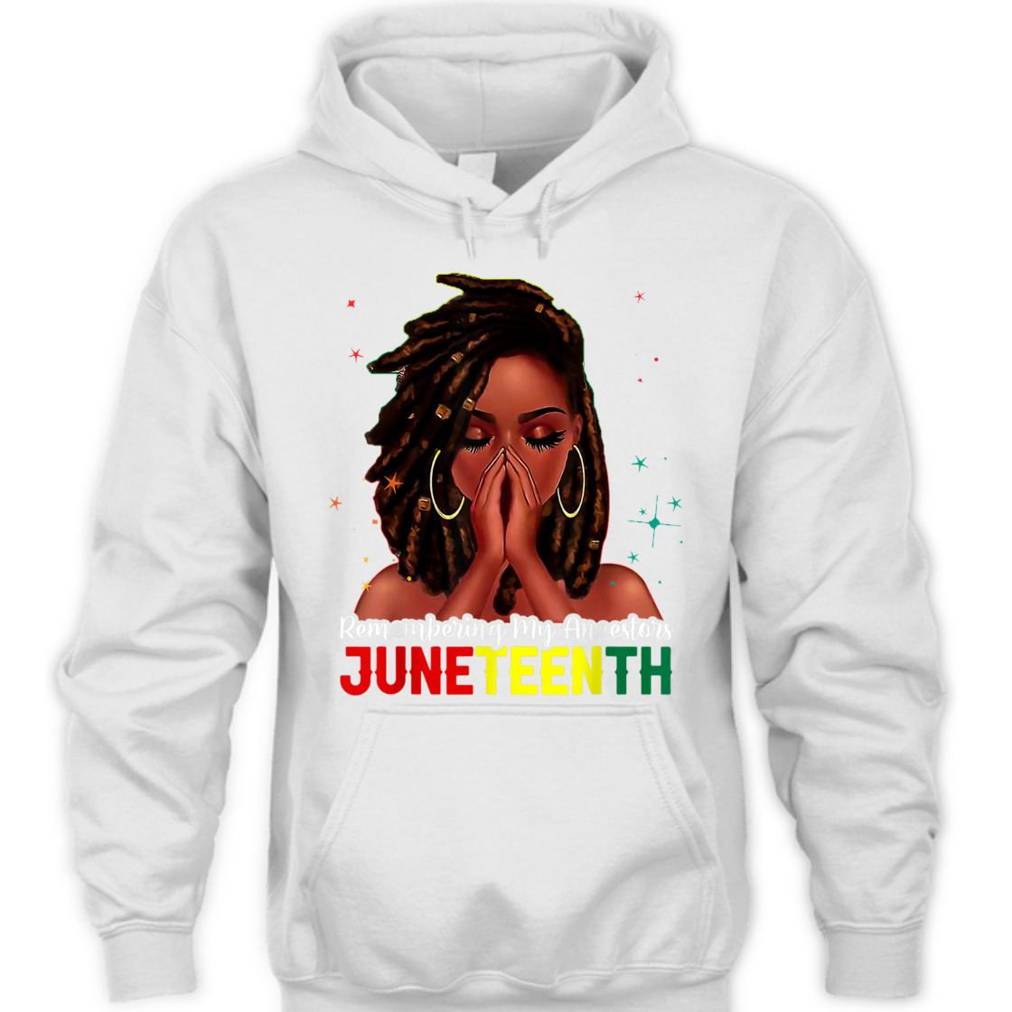 Strong Women Loc'd Hair Black Woman Remembering My Ancestors Juneteenth T-Shirt Strong Women Loc'd Hair Black Woman Remembering My Ancestors Juneteenth T-Shirt