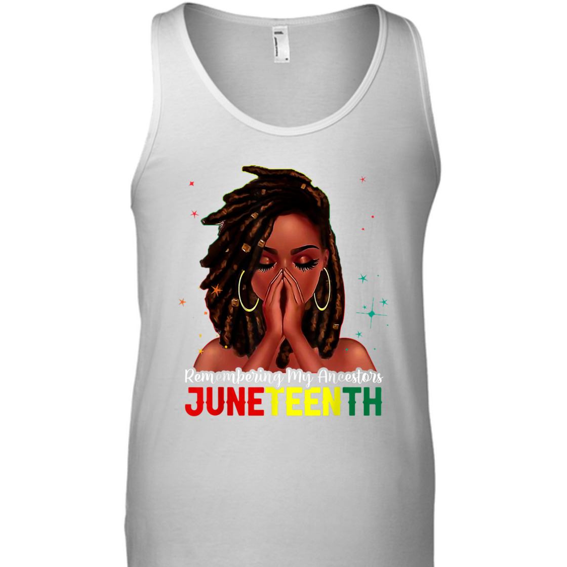Strong Women Loc'd Hair Black Woman Remembering My Ancestors Juneteenth T-Shirt Strong Women Loc'd Hair Black Woman Remembering My Ancestors Juneteenth T-Shirt