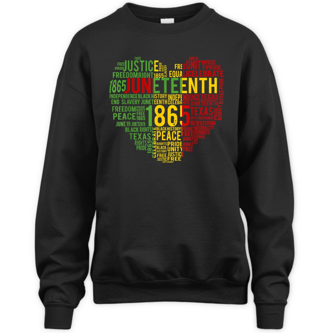 Strong Women Juneteenth Heart Afro American African Freedom Black History T-Shirt
