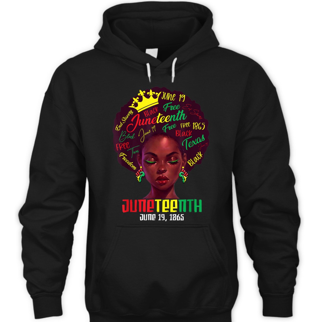 Strong Women Juneteenth June 19th 1865 Ancestors African American Freedom T-Shirt