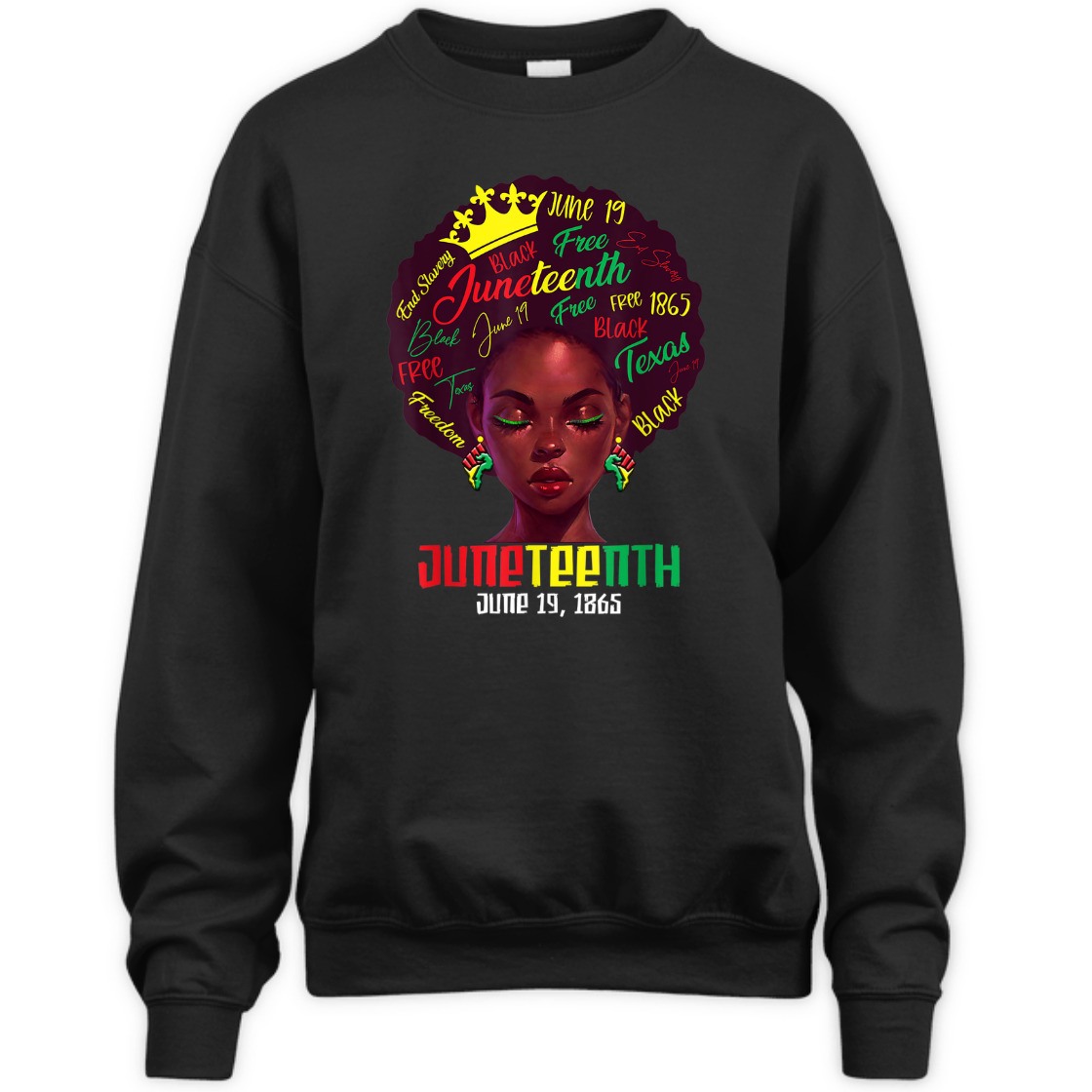 Strong Women Juneteenth June 19th 1865 Ancestors African American Freedom T-Shirt Strong Women Juneteenth June 19th 1865 Ancestors African American Freedom T-Shirt