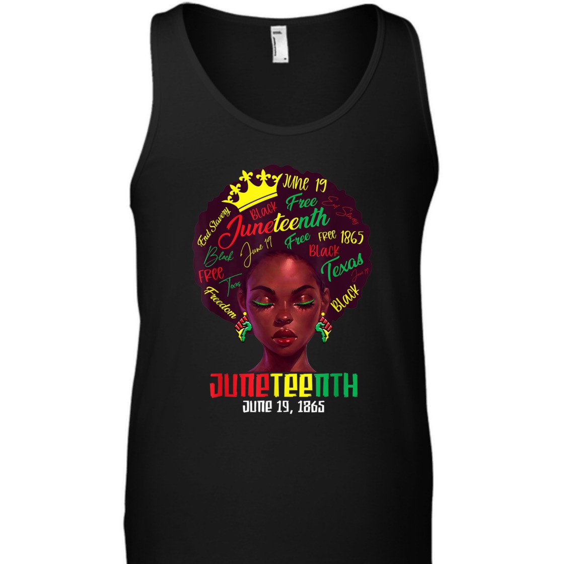 Strong Women Juneteenth June 19th 1865 Ancestors African American Freedom T-Shirt