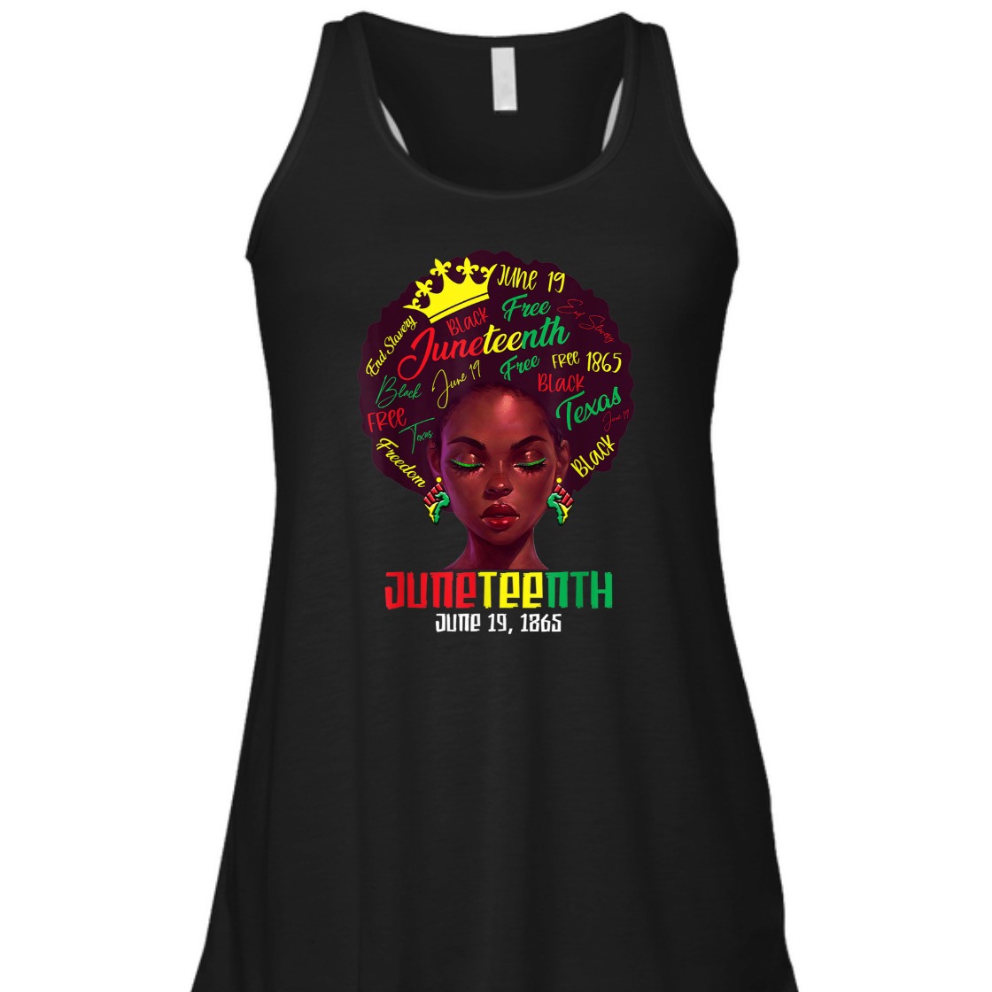 Strong Women Juneteenth June 19th 1865 Ancestors African American Freedom T-Shirt