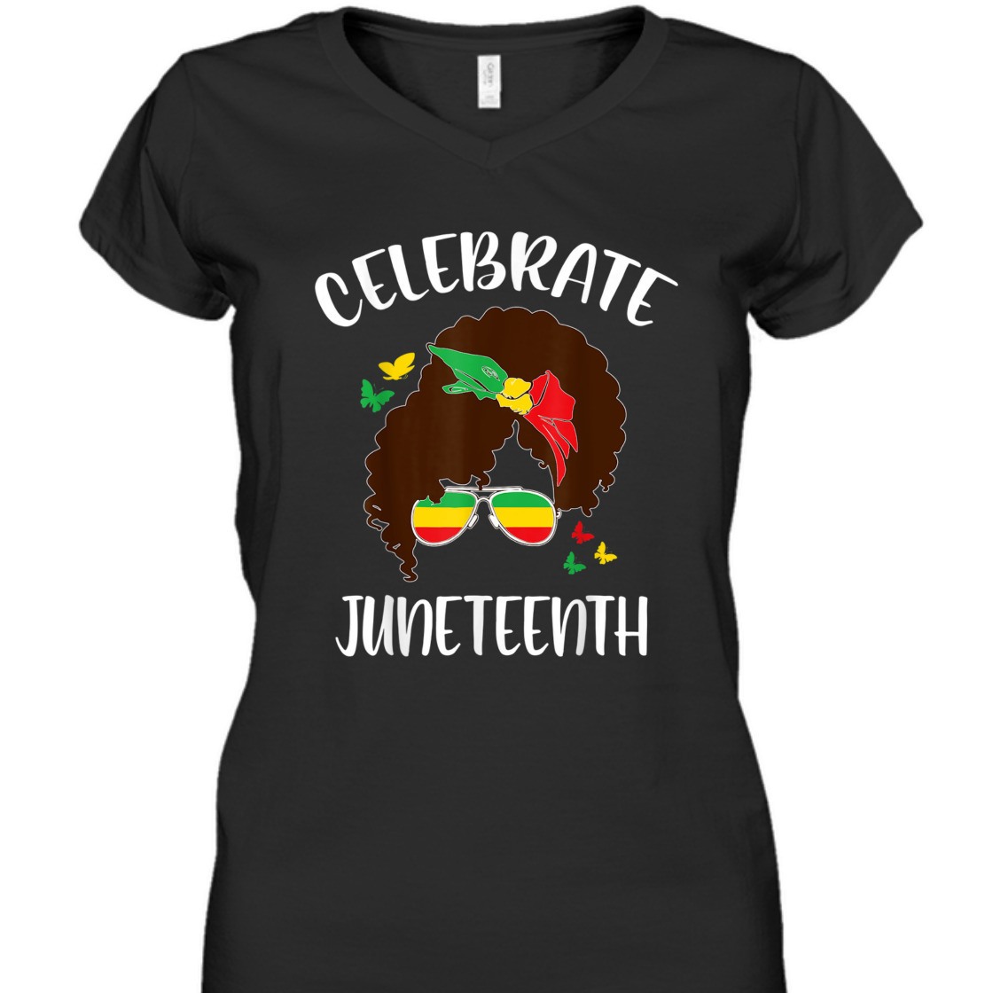 Strong Women Celebrate Juneteenth Clothing Outfit Women Dress T-Shirt