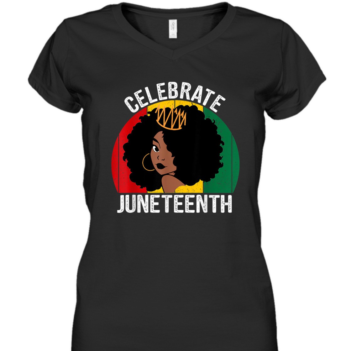 Strong Women Black Women Juneteenth Celebrate Indepedence Day Freedom Day T-Shirt