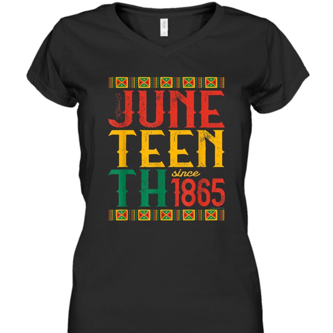 Strong Women Juneteenth Freedom Independence 1865 Vintage Black History T-Shirt