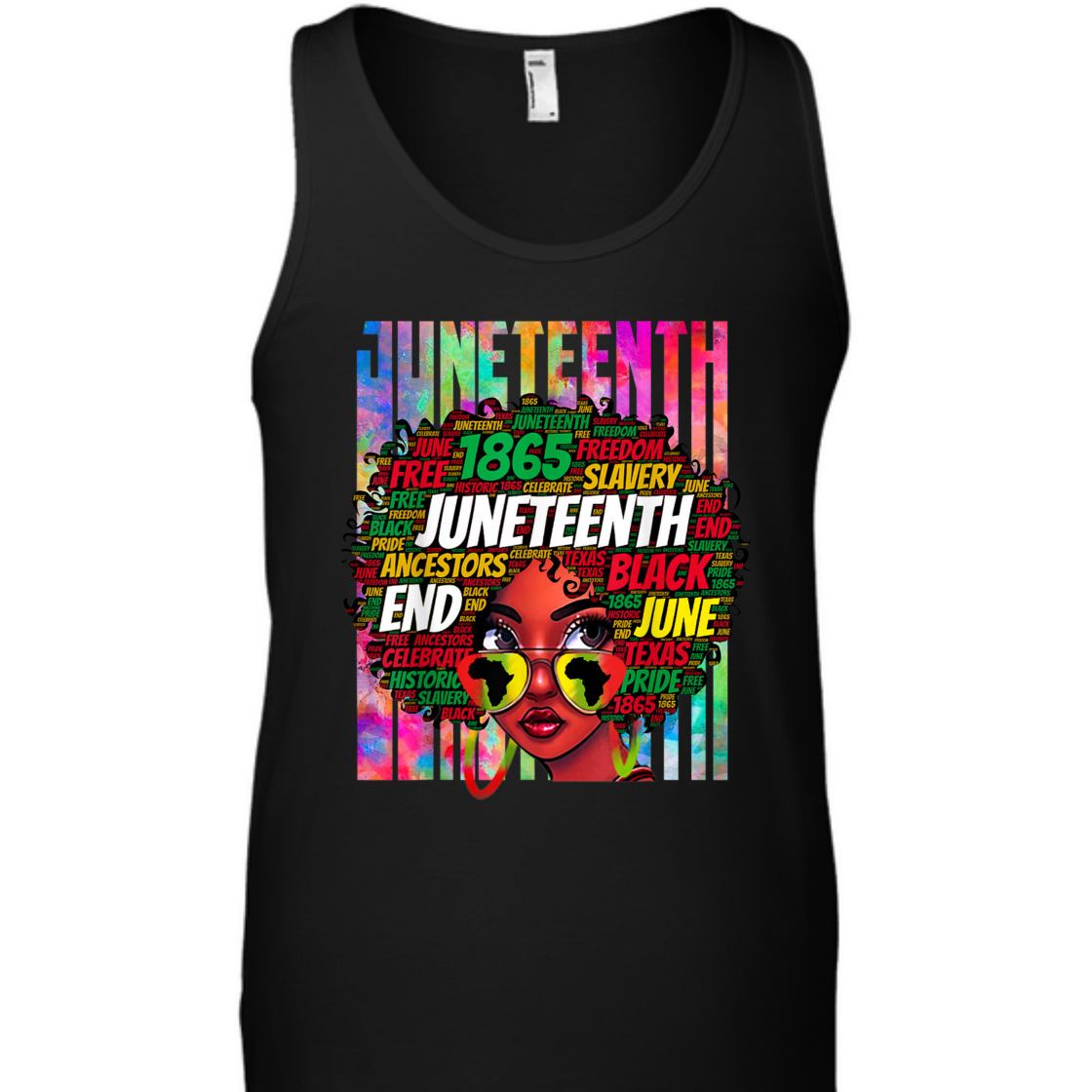 Strong Women Juneteenth Freedom Day African American June 19th Junenth T-Shirt