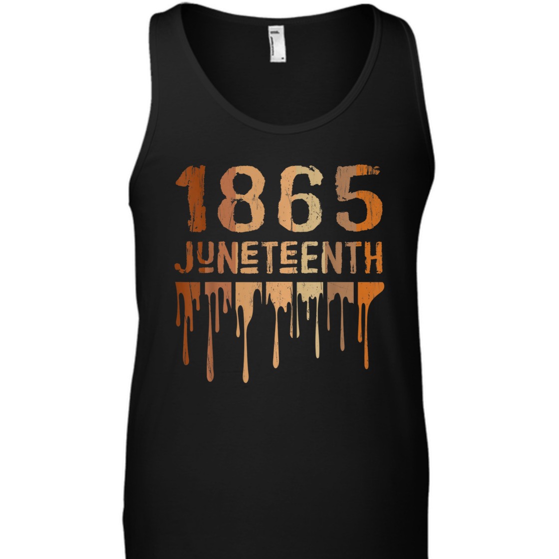 Strong Women 1865 Juneteenth 2022 Melanin Black Pride Melanated Women T-Shirt