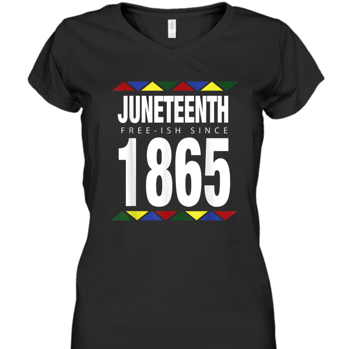 Strong Women Juneteenth Free-ish Since 1865 Independence Day T-Shirt
