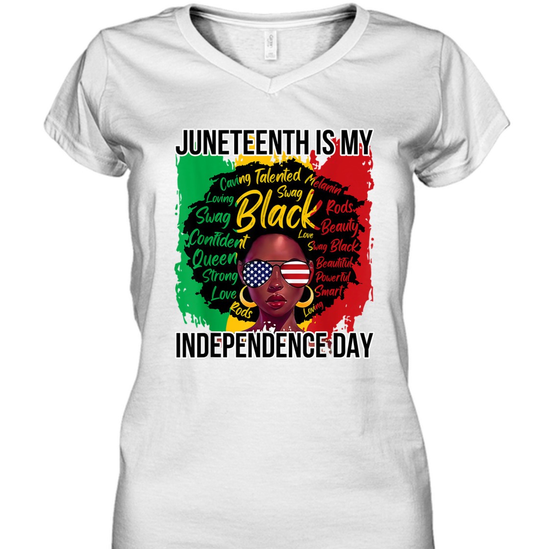 Strong Women Juneteenth Is My Independence Day Black History 4th Of July T-Shirt Strong Women Juneteenth Is My Independence Day Black History 4th Of July T-Shirt