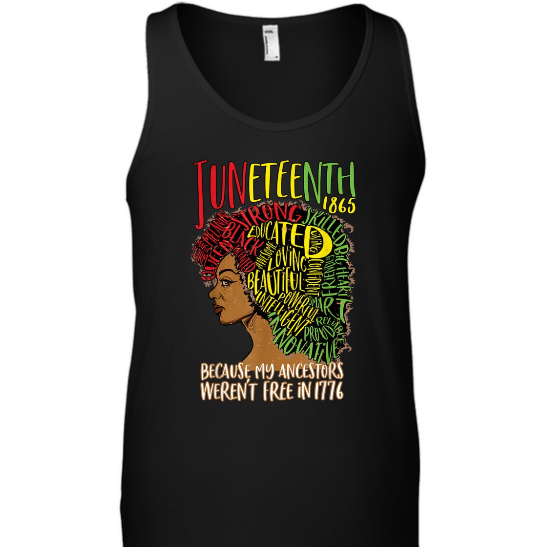 Strong Women Juneteenth Powerful Freedom Day African American T-Shirt