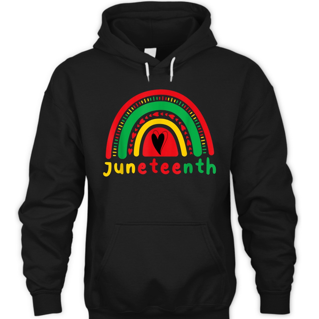 Strong Women Juneteenth Boho Rainbow Heart Women Girls Teens T-Shirt Strong Women Juneteenth Boho Rainbow Heart Women Girls Teens T-Shirt