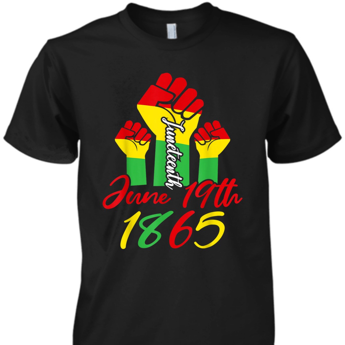 Strong Women Juneteenth June 19th 1865 T-Shirt