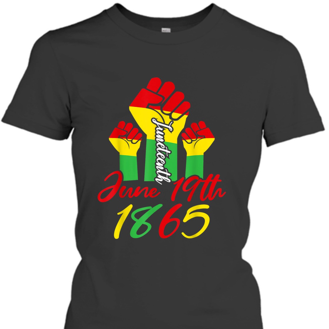 Strong Women Juneteenth June 19th 1865 T-Shirt