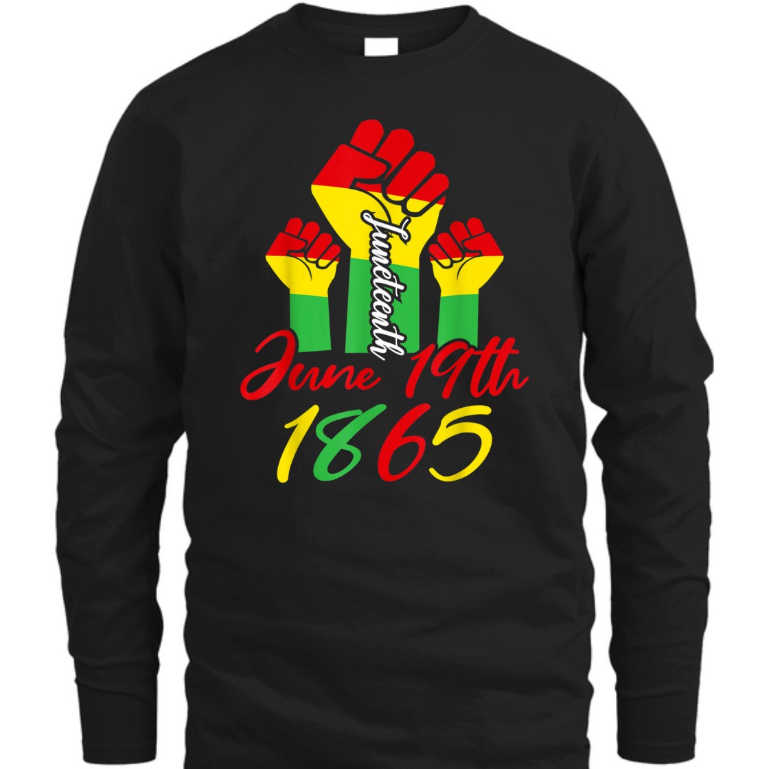 Strong Women Juneteenth June 19th 1865 T-Shirt