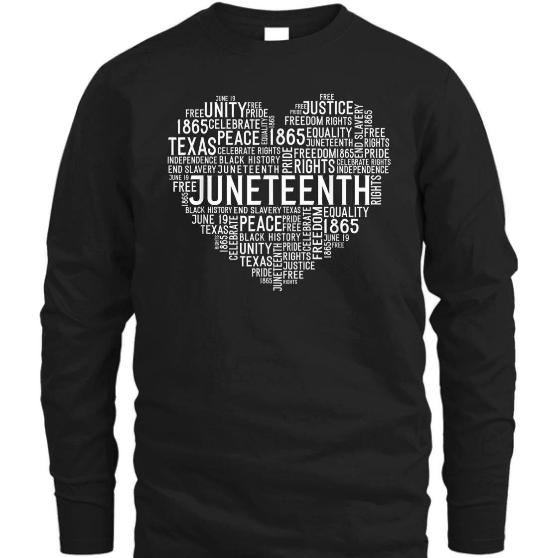Strong Women Juneteenth Freedom Heart Black History Afro American African T-Shirt Strong Women Juneteenth Freedom Heart Black History Afro American African T-Shirt