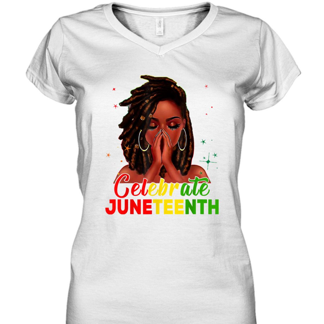 Strong Women Juneteenth Celebrate 1865 June 19th Black Women Black Pride T-Shirt