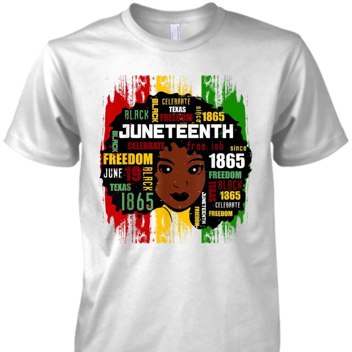 Strong Women Juneteenth Freedom Day African Black American T-Shirt