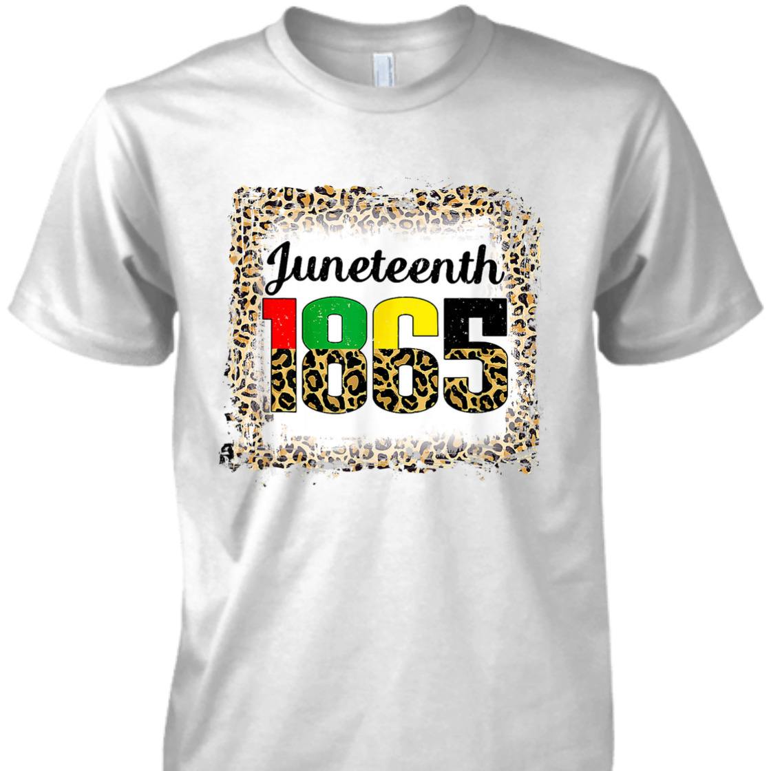 Strong Women Bleached Juneteenth Leopard American African 1865 Flag Pride T-Shirt Strong Women Bleached Juneteenth Leopard American African 1865 Flag Pride T-Shirt