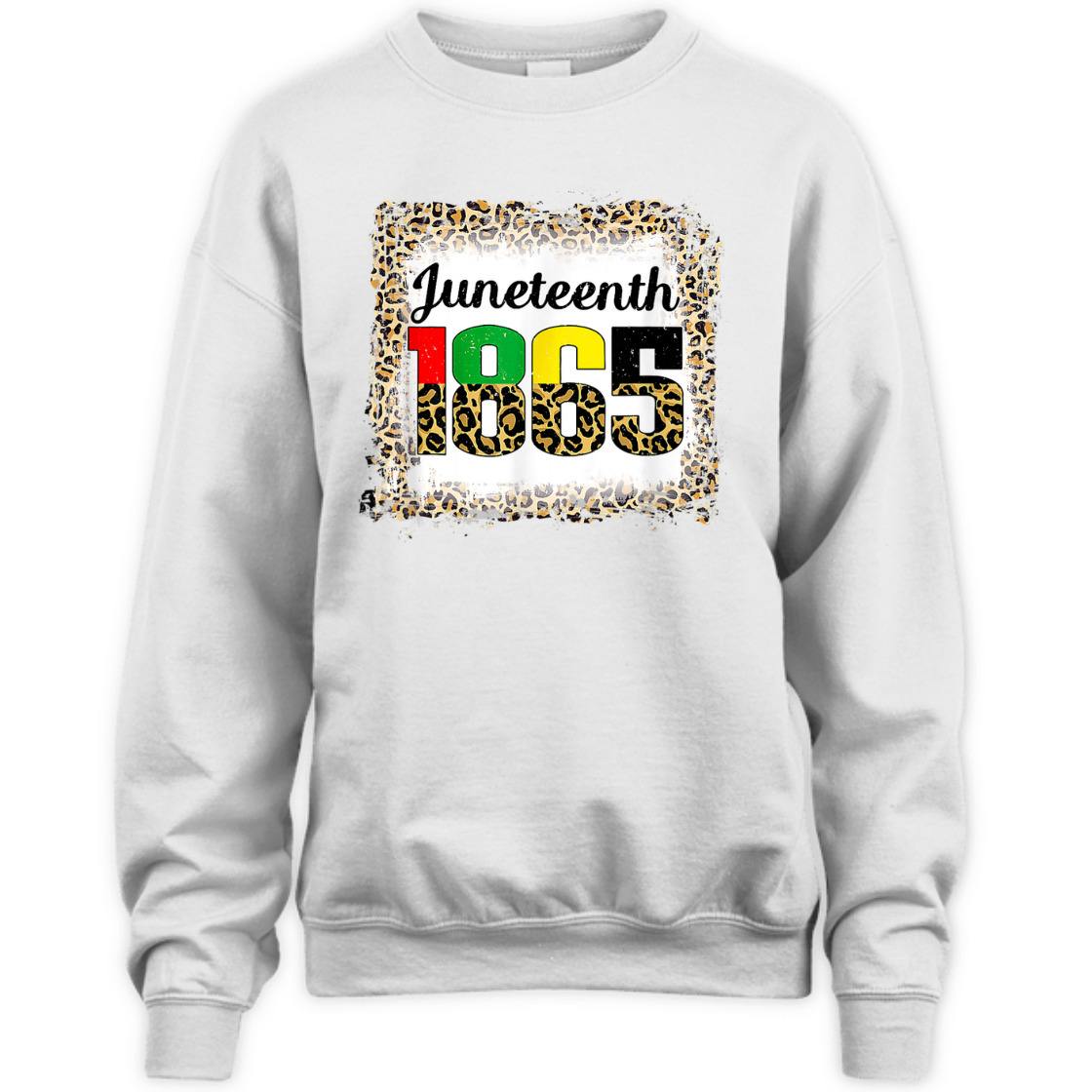 Strong Women Bleached Juneteenth Leopard American African 1865 Flag Pride T-Shirt Strong Women Bleached Juneteenth Leopard American African 1865 Flag Pride T-Shirt