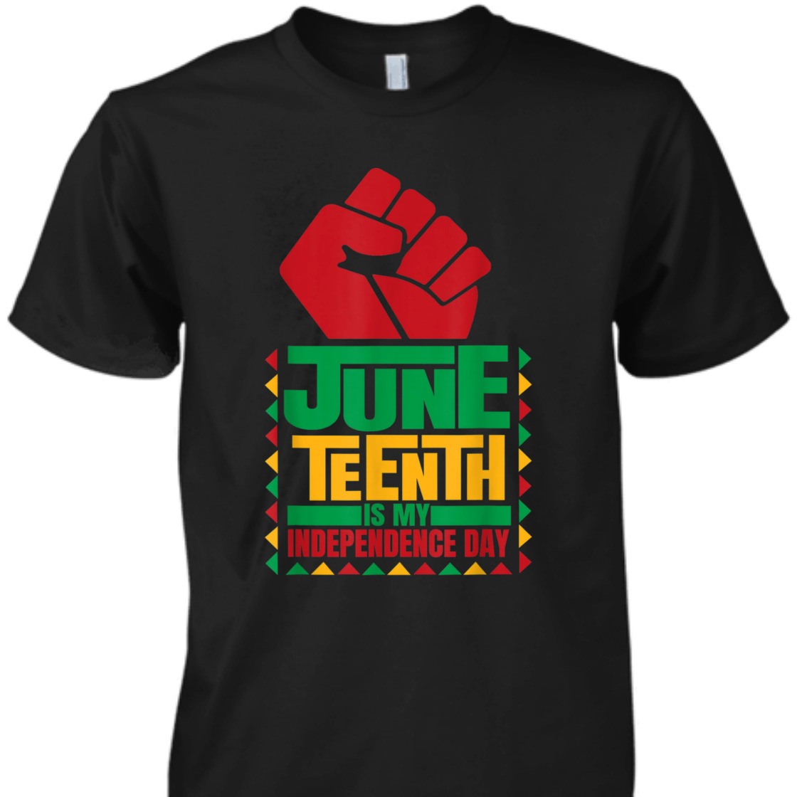 Strong Women Juneteenth Is My Independence Day Novelty Juneteenth T-Shirt