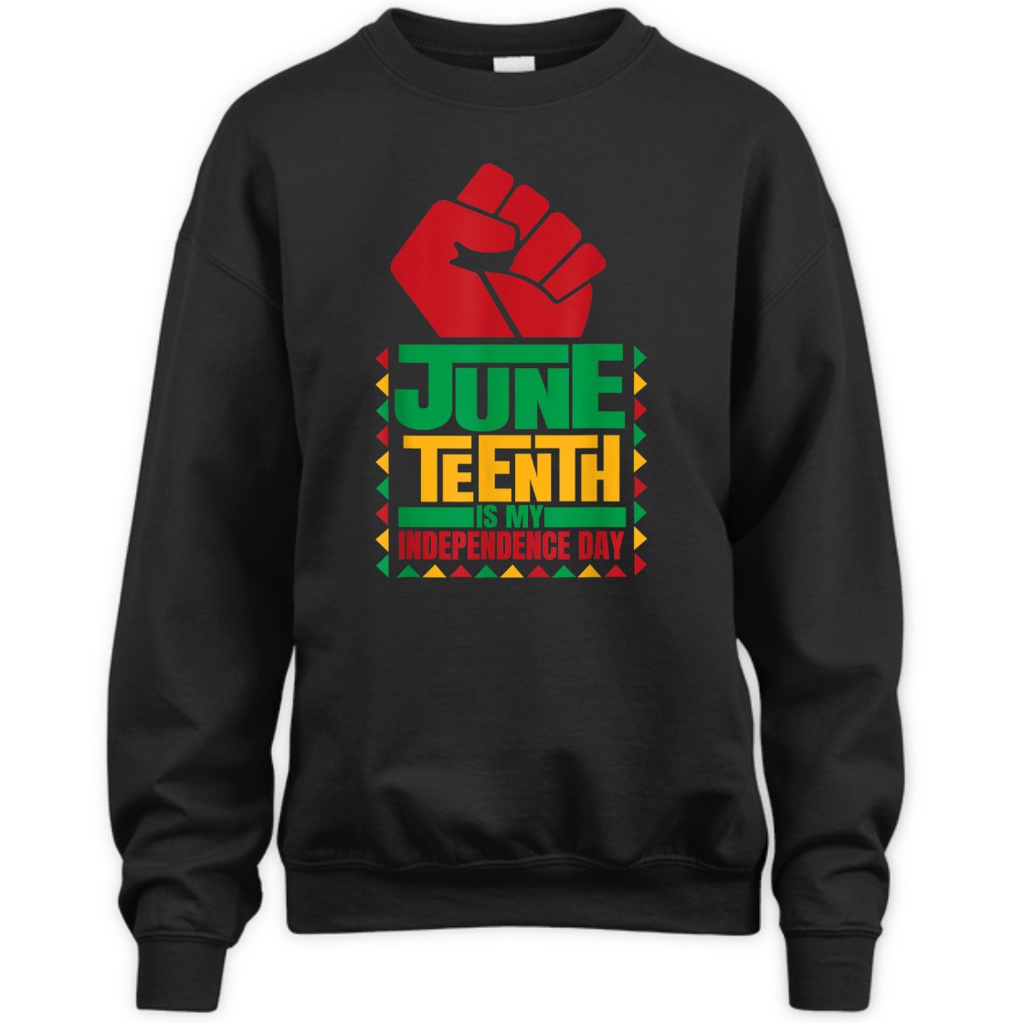 Strong Women Juneteenth Is My Independence Day Novelty Juneteenth T-Shirt