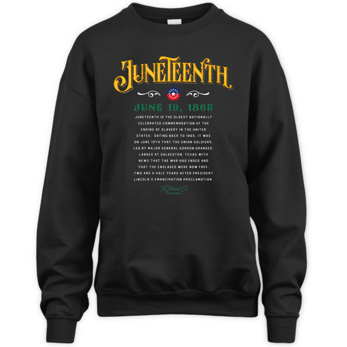 Strong Women Womens Juneteenth Vintage African American 1865 T-Shirt