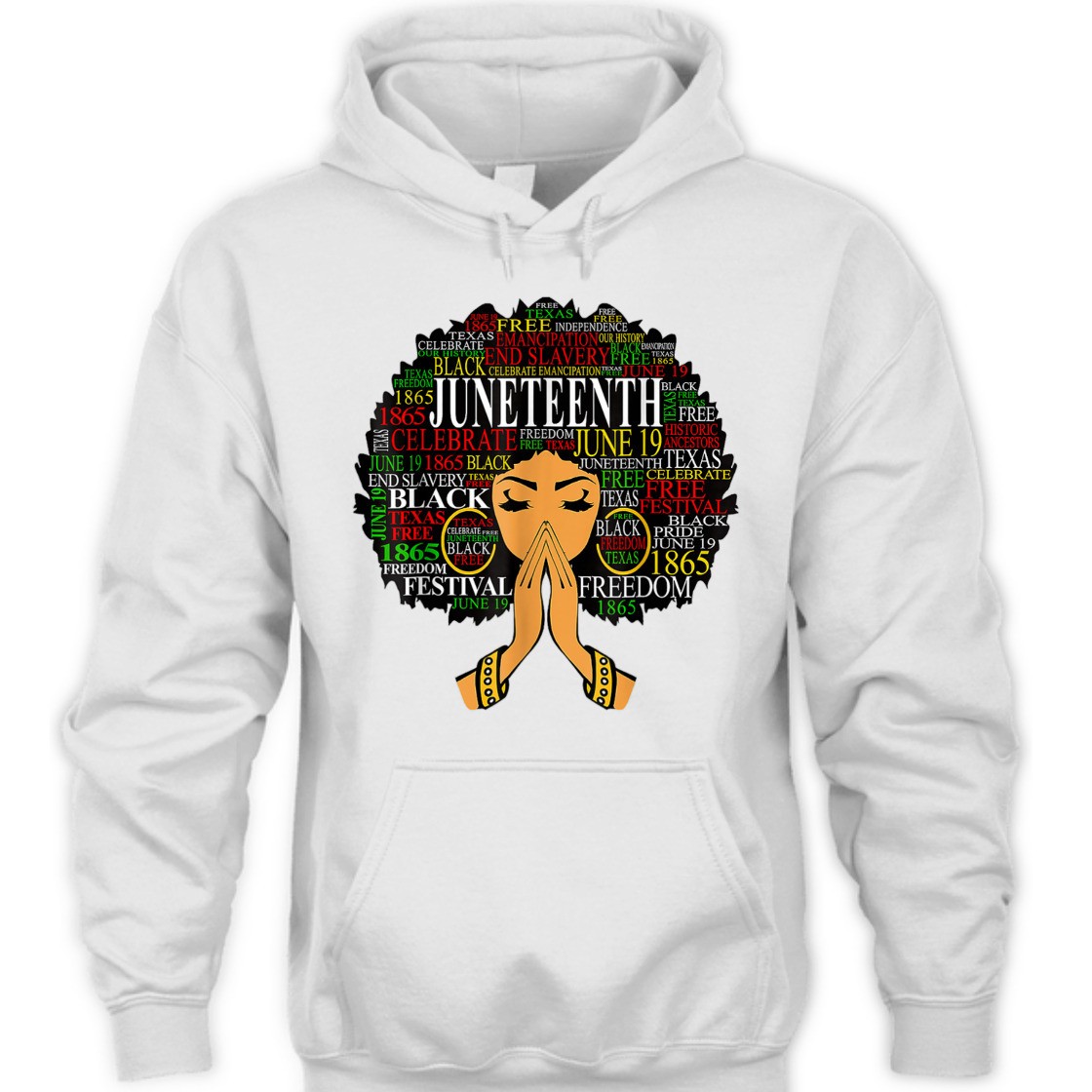 Strong Women Juneteenth Is My Independence 1865 Women 4th July Love T-Shirt