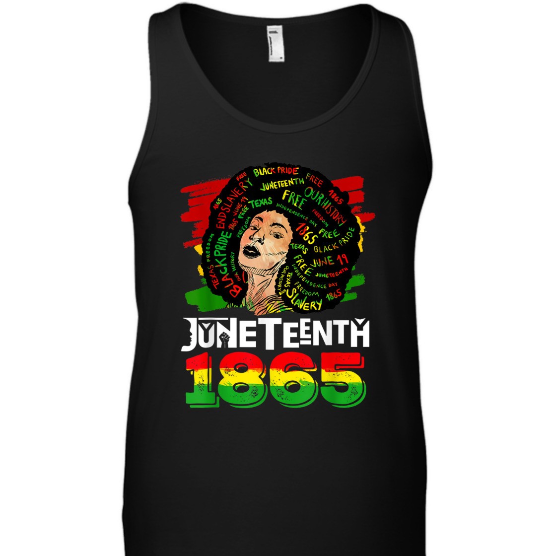 Strong Women Juneteenth 1865 Black African American Ancestors Freedom T-Shirt