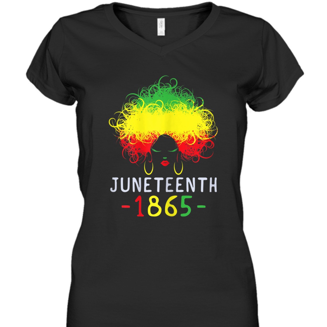 Strong Women Freedom Day Juneteenth Afrocentric African American T-Shirt