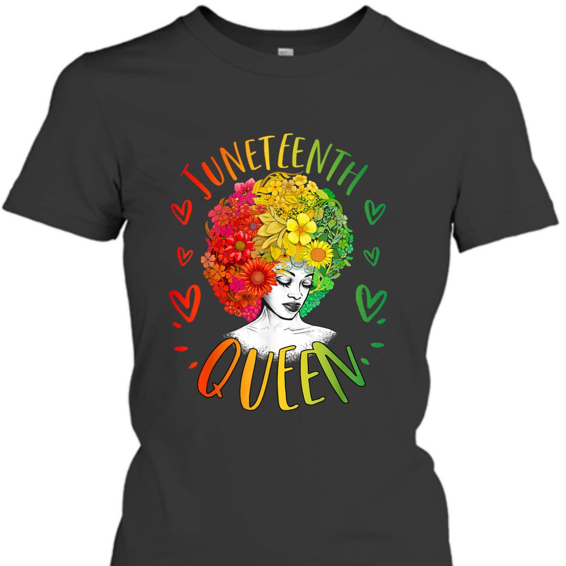 Strong Women Juneteenth Women Black Girl History Freedom 1865 T-Shirt