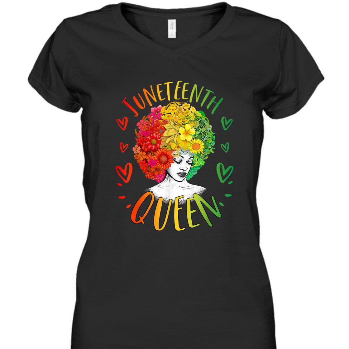 Strong Women Juneteenth Women Black Girl History Freedom 1865 T-Shirt