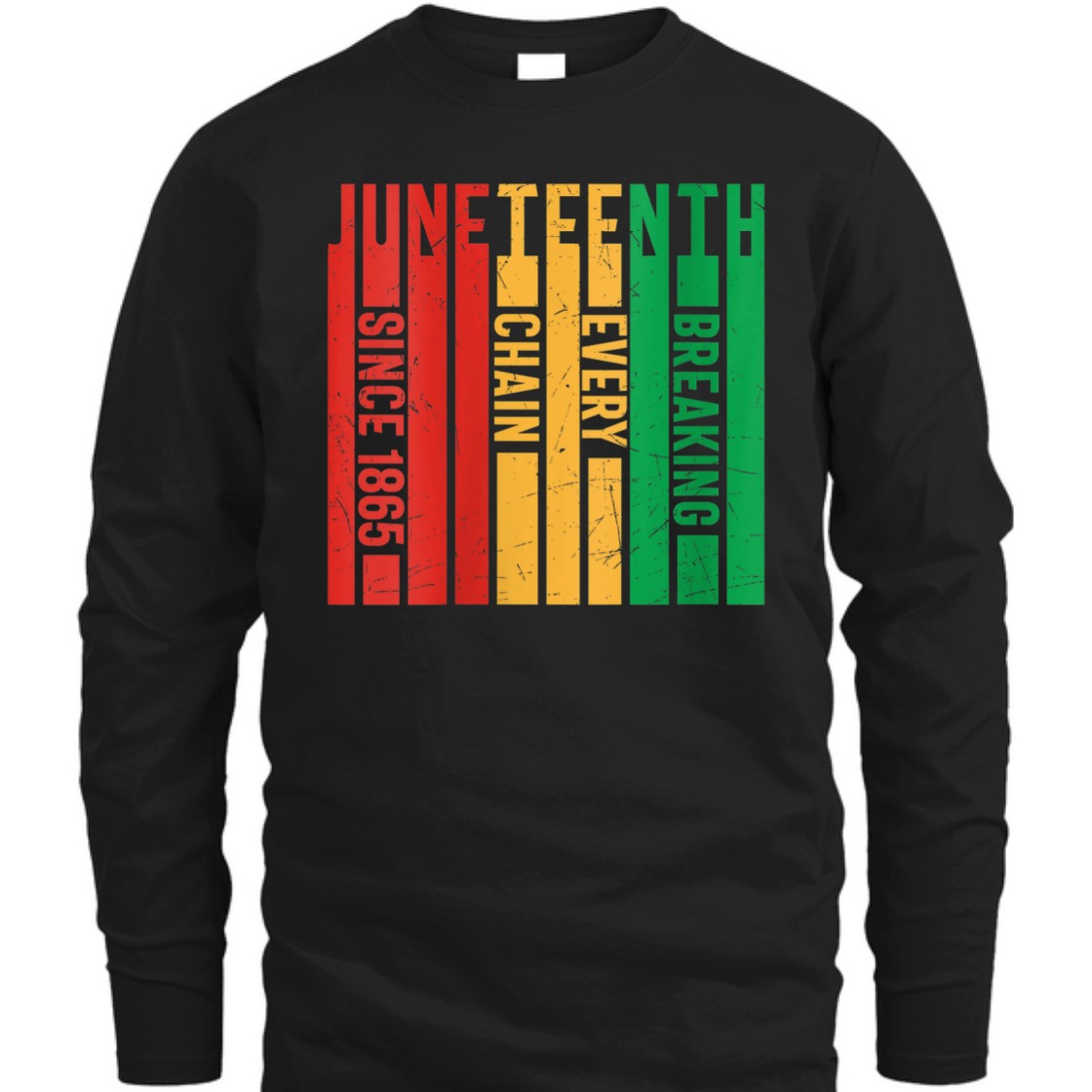 Strong Women Juneteenth 1865 Breaking Every Chain Black History Freedom T-Shirt