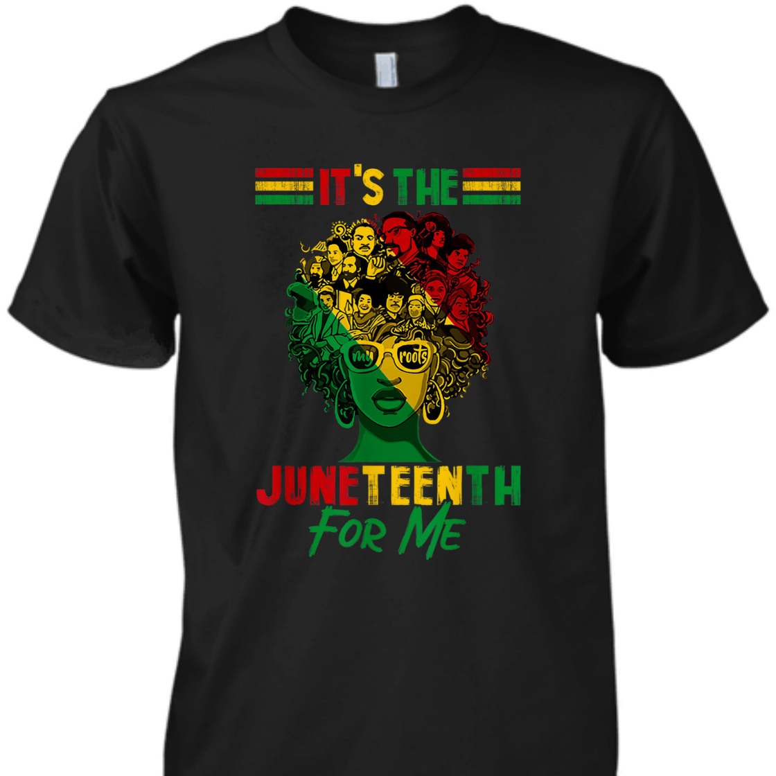 Strong Women Black Queen Black Women African It's The Juneteenth For Me T-Shirt