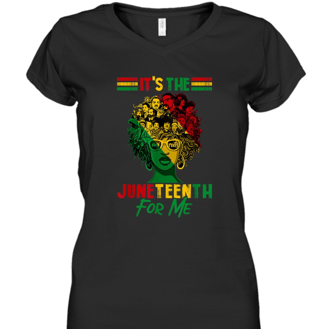 Strong Women Black Queen Black Women African It's The Juneteenth For Me T-Shirt