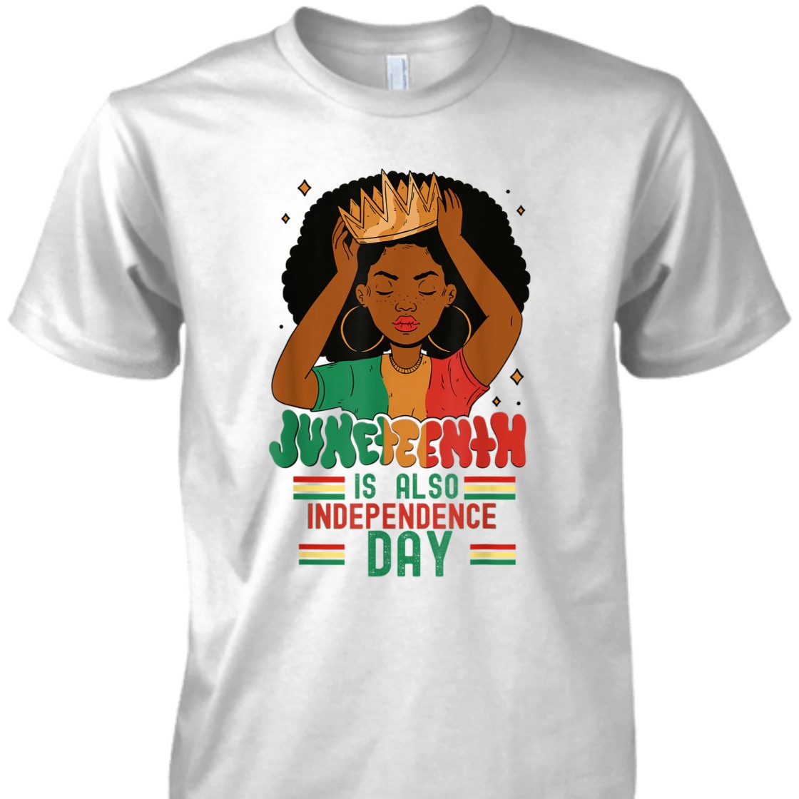 Strong Women Juneteenth Is My Independence Day Black Girl Black Queen T T-Shirt
