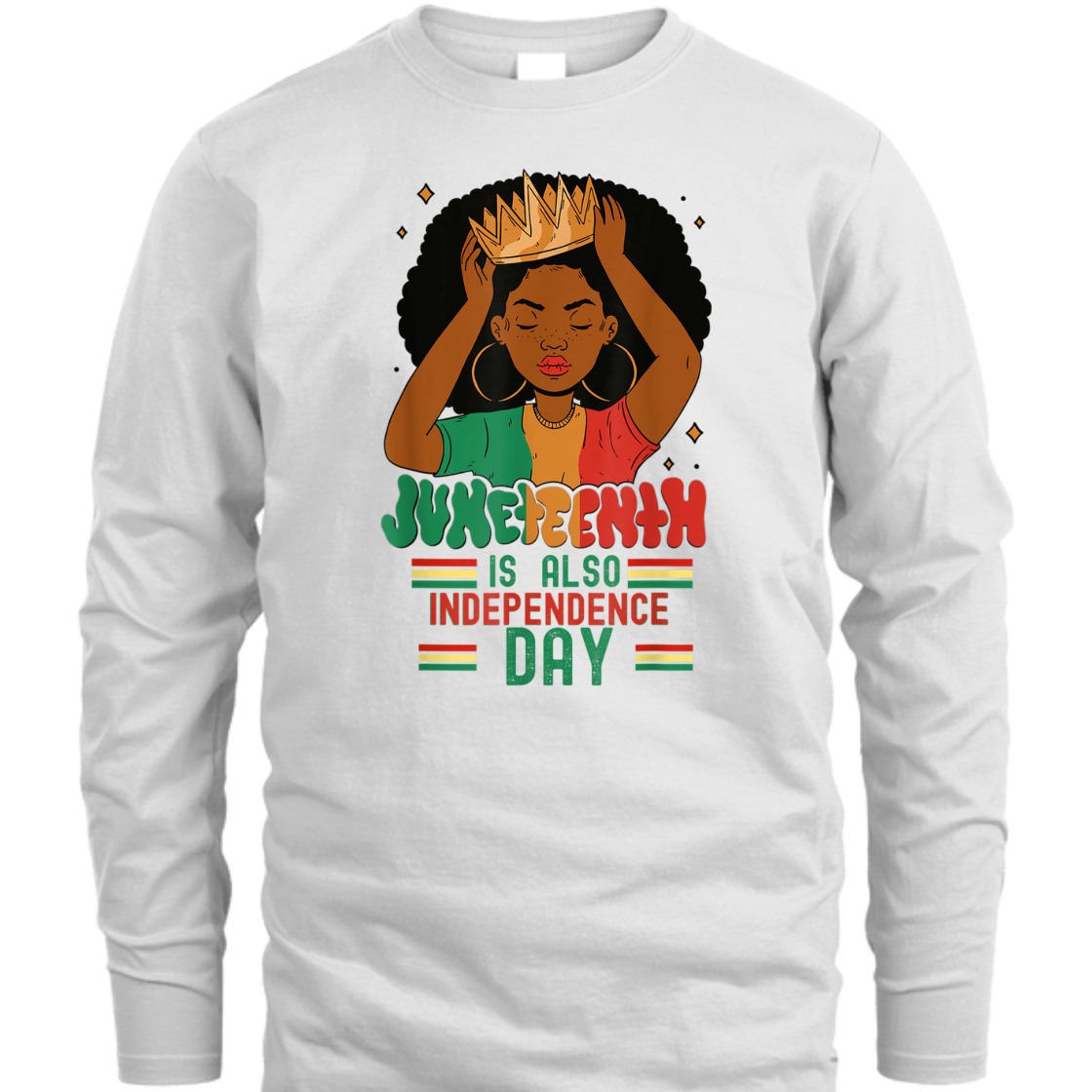 Strong Women Juneteenth Is My Independence Day Black Girl Black Queen T T-Shirt