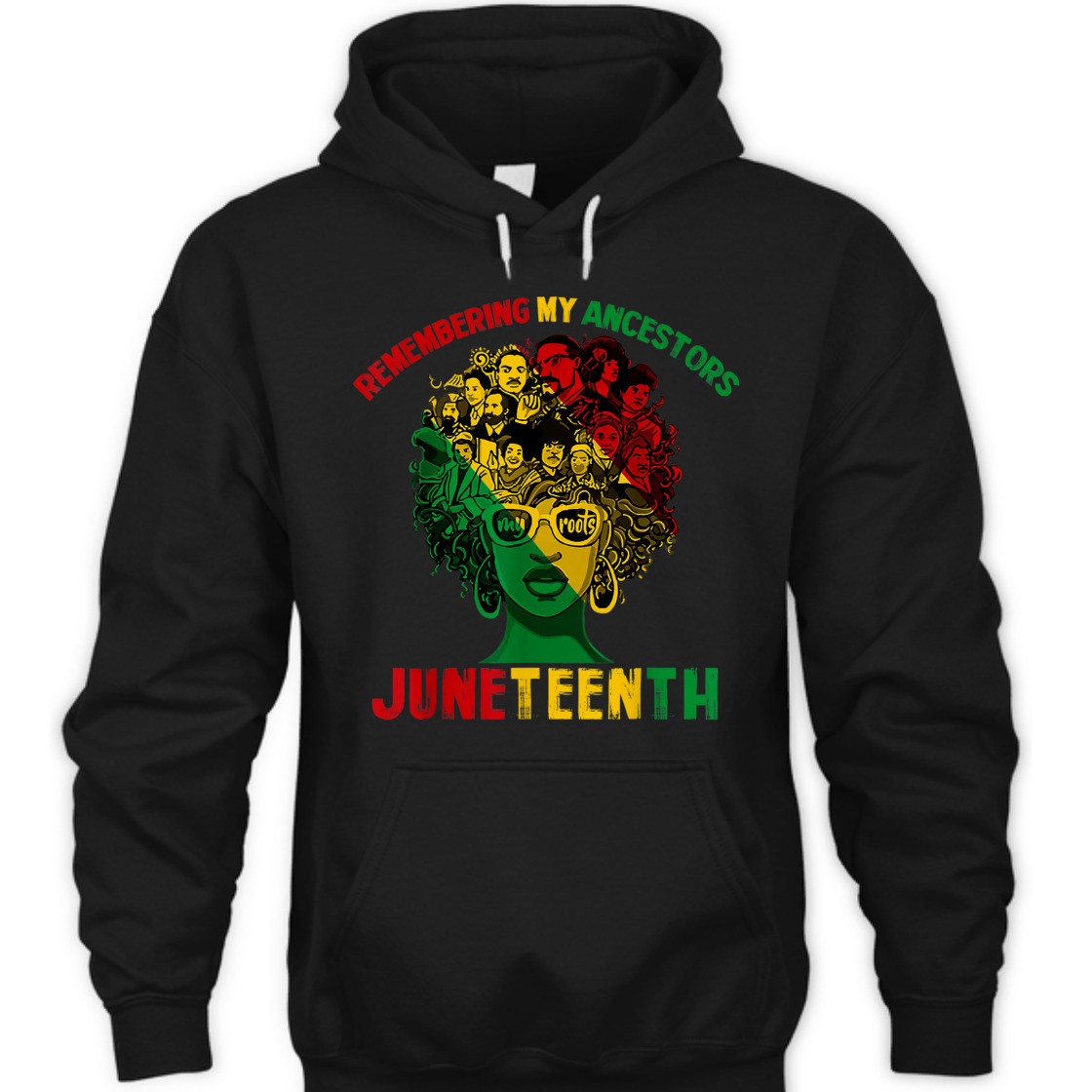 Strong Women Remembering My Ancestors Juneteenth Black Freedom 1865 T-Shirt Strong Women Remembering My Ancestors Juneteenth Black Freedom 1865 T-Shirt