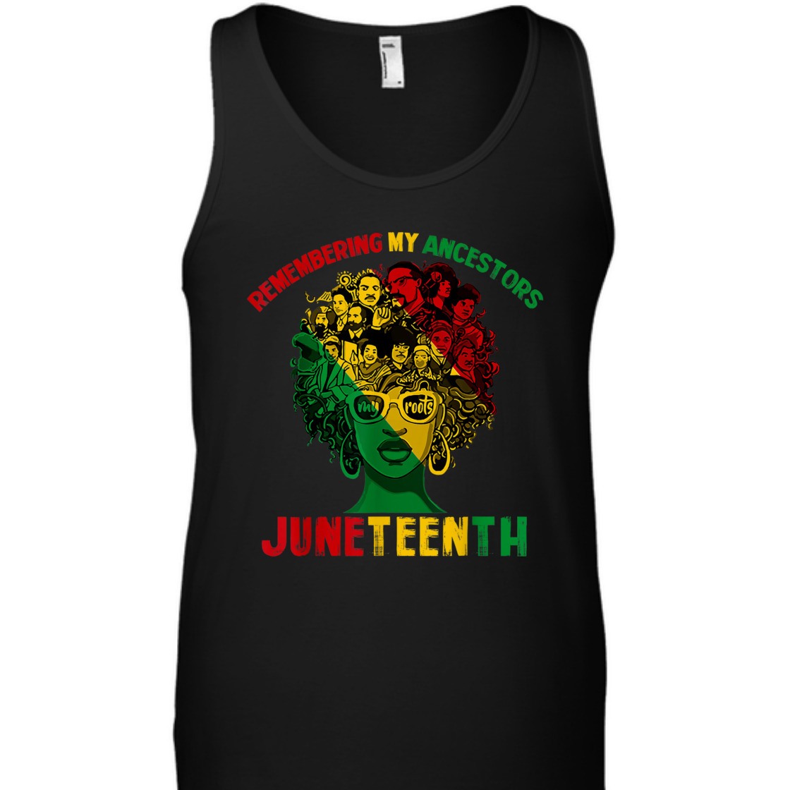 Strong Women Remembering My Ancestors Juneteenth Black Freedom 1865 T-Shirt Strong Women Remembering My Ancestors Juneteenth Black Freedom 1865 T-Shirt