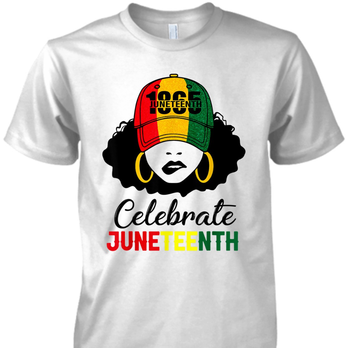 Strong Women Celebrate Juneteenth 1865 Black Girl Magic Melanin Women T-Shirt
