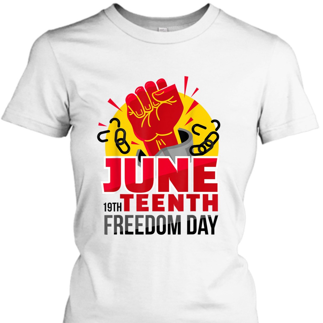 Strong Women June 19 Teenth Freedom Day Juneteenth T-Shirt