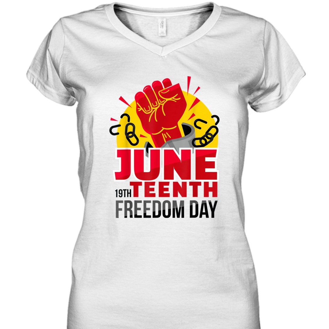 Strong Women June 19 Teenth Freedom Day Juneteenth T-Shirt