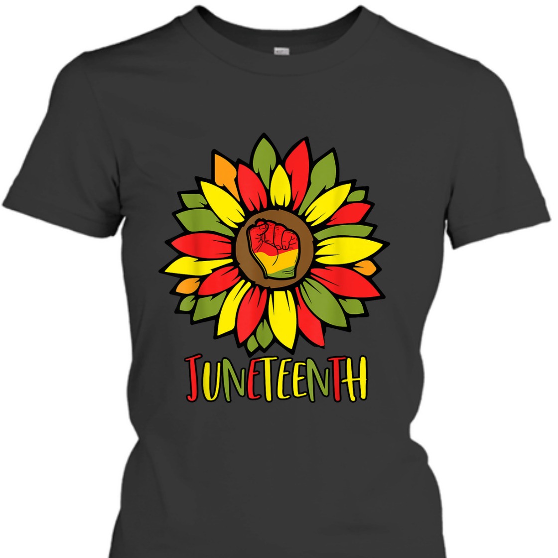 Strong Women Juneteenth Freedom Day African American T-Shirt