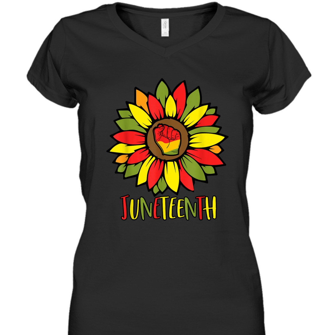 Strong Women Juneteenth Freedom Day African American T-Shirt